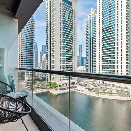 דובאי Upscale Studio Full Lake View In Goldcrest View Tower מראה חיצוני תמונה